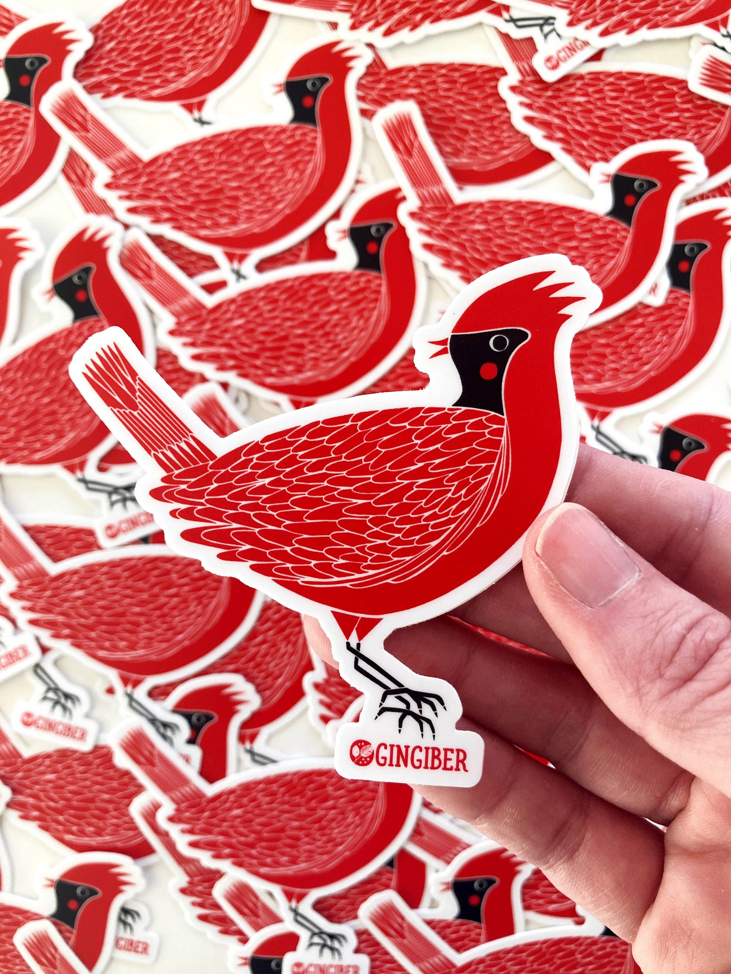 Cardinal Sticker