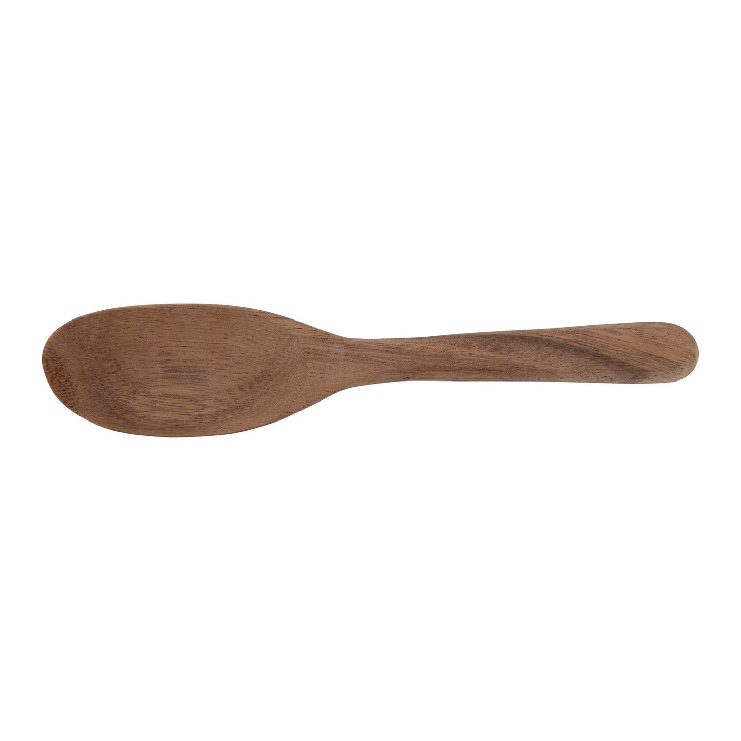 Hand-Carved Acacia Wood Spoon 8"