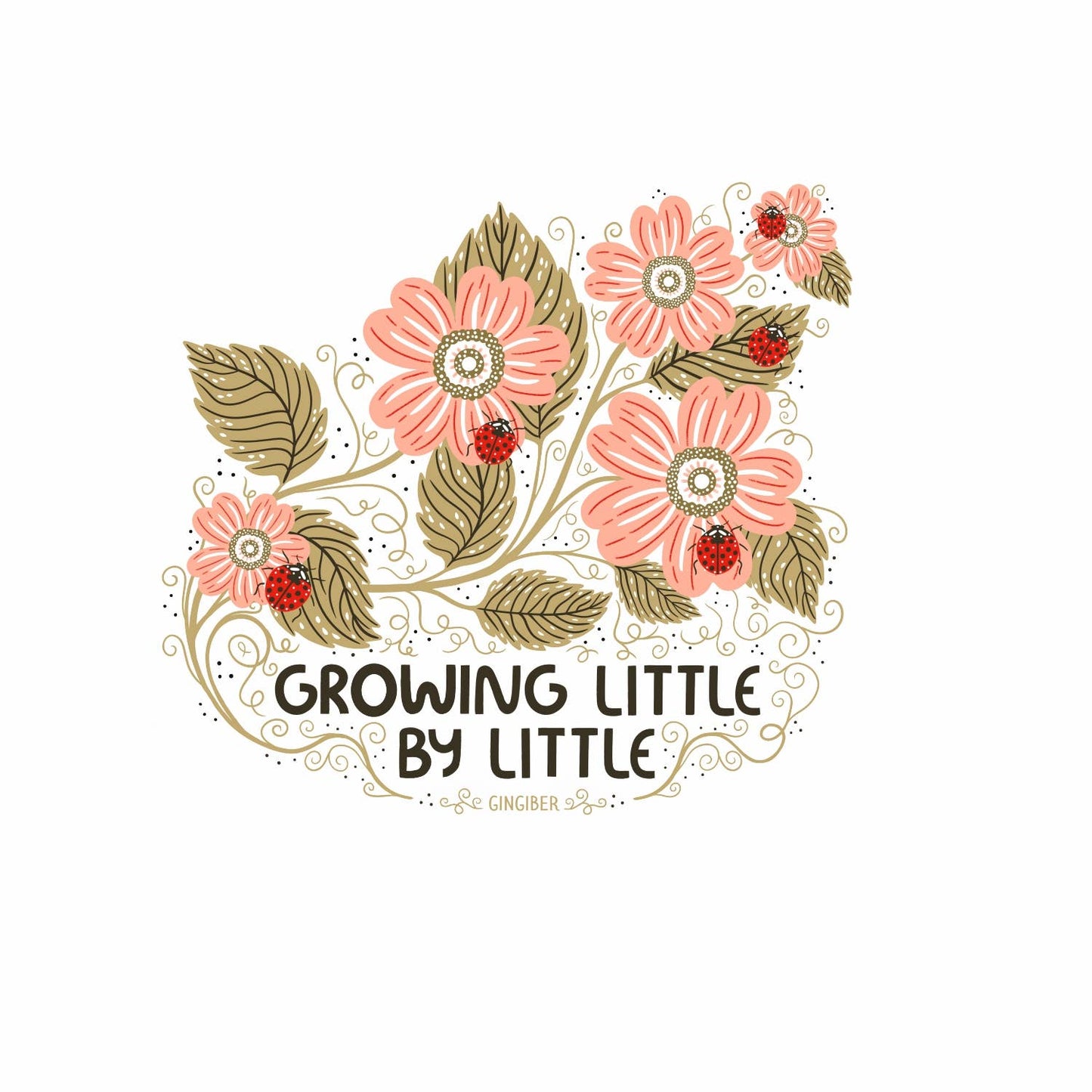 Little by Little Sticker