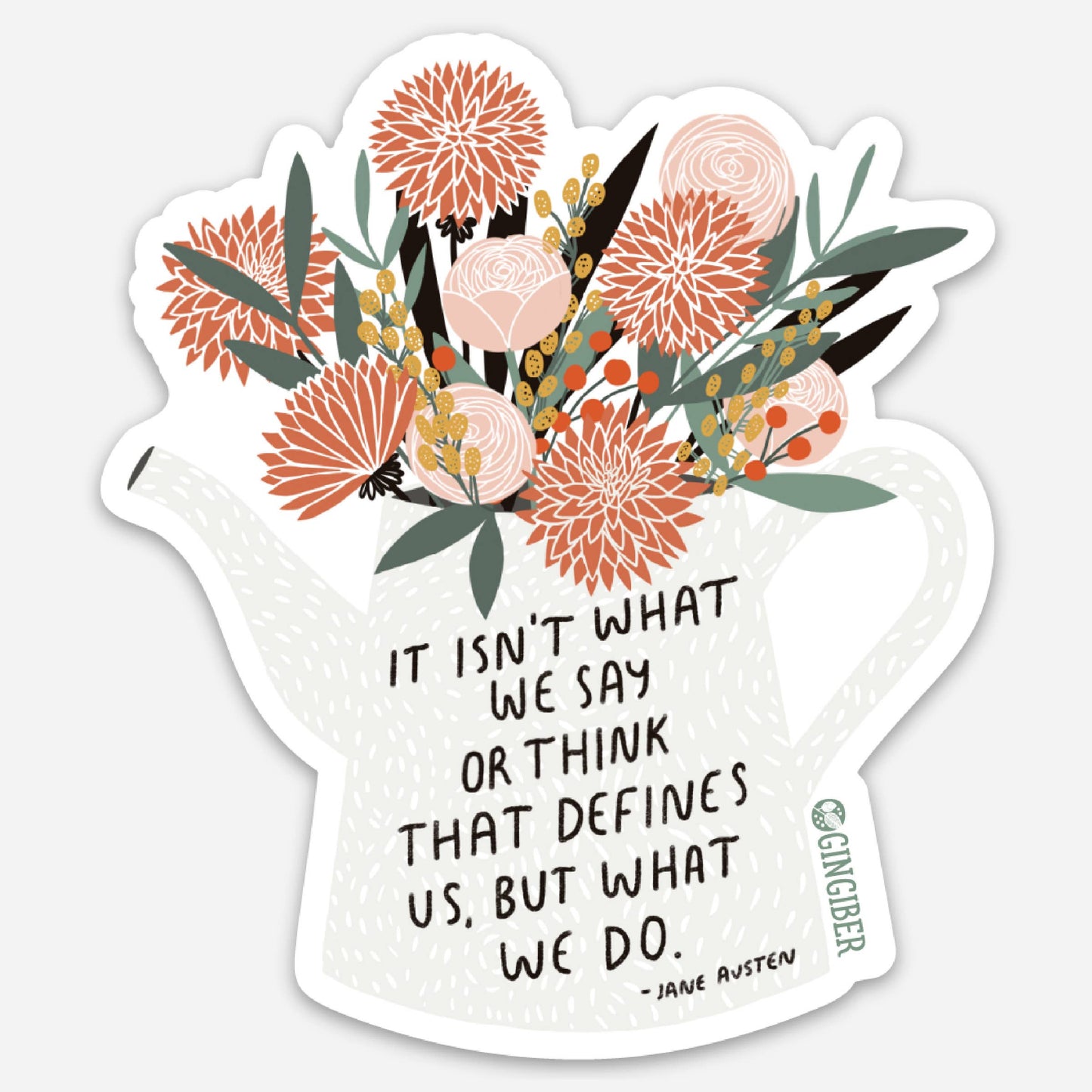 Watering Can Sticker