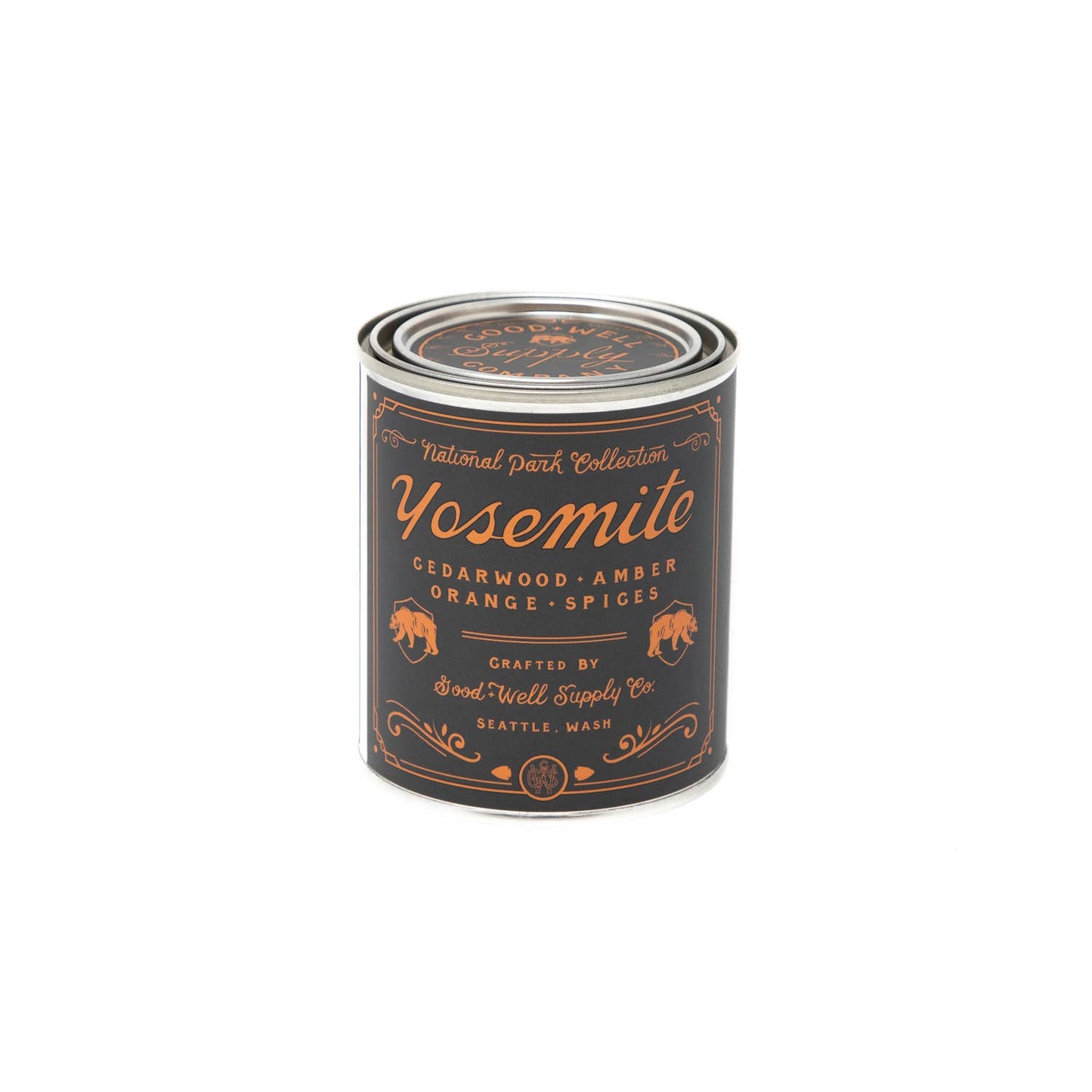 Yosemite Candle - Cedarwood, Amber, Orange & Spice