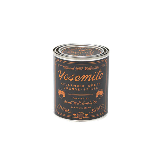 Yosemite Candle - Cedarwood, Amber, Orange & Spice