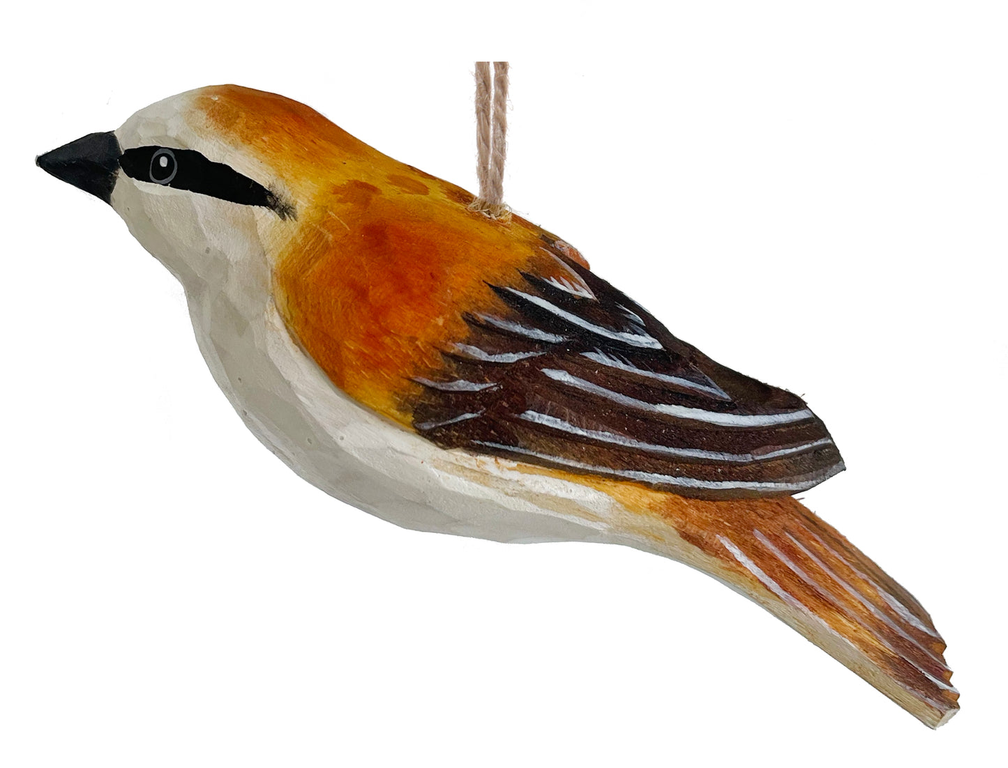 Light Brown Bird Ornament 11cm