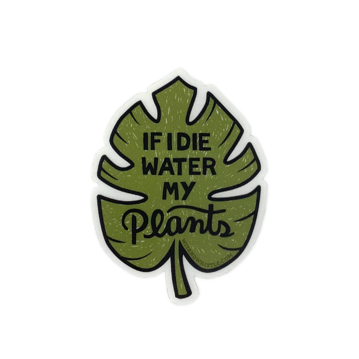 Sticker - Water My Plants