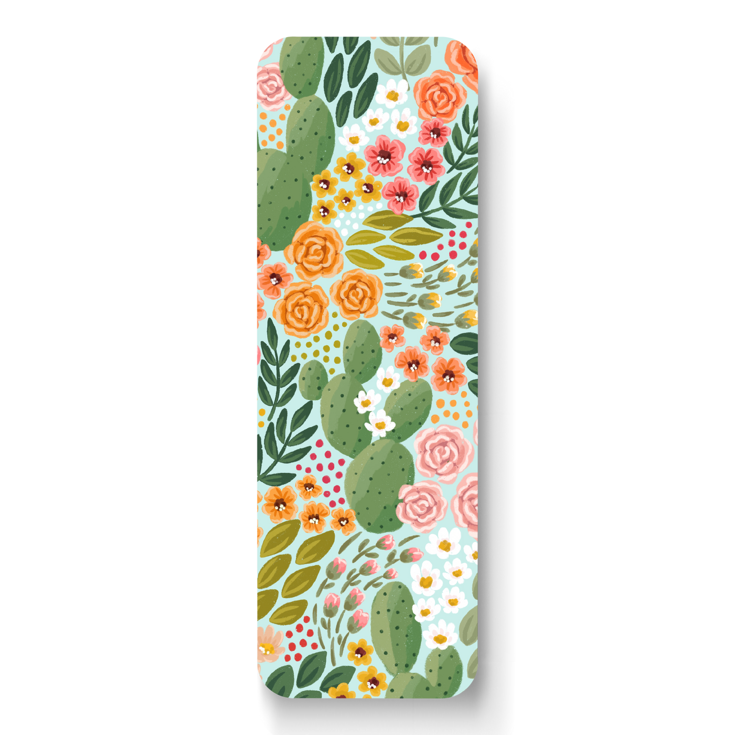 Cactus Blooms Bookmark