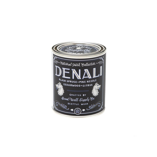 Denali Candle- Black Spruce, Pine, Cedarwood & Citrus
