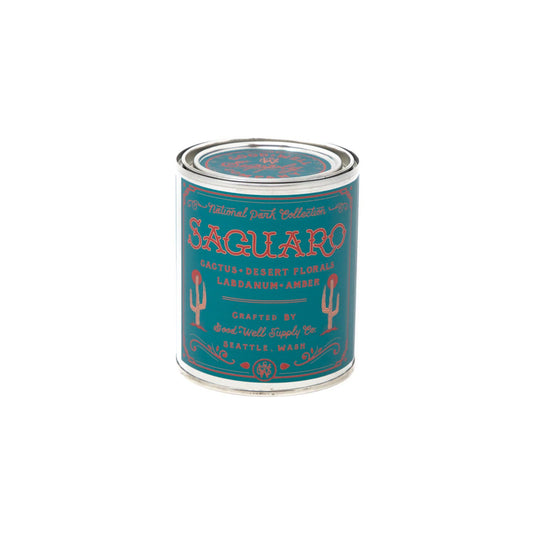 Saguaro Candle - Cactus, Desert Florals & Amber