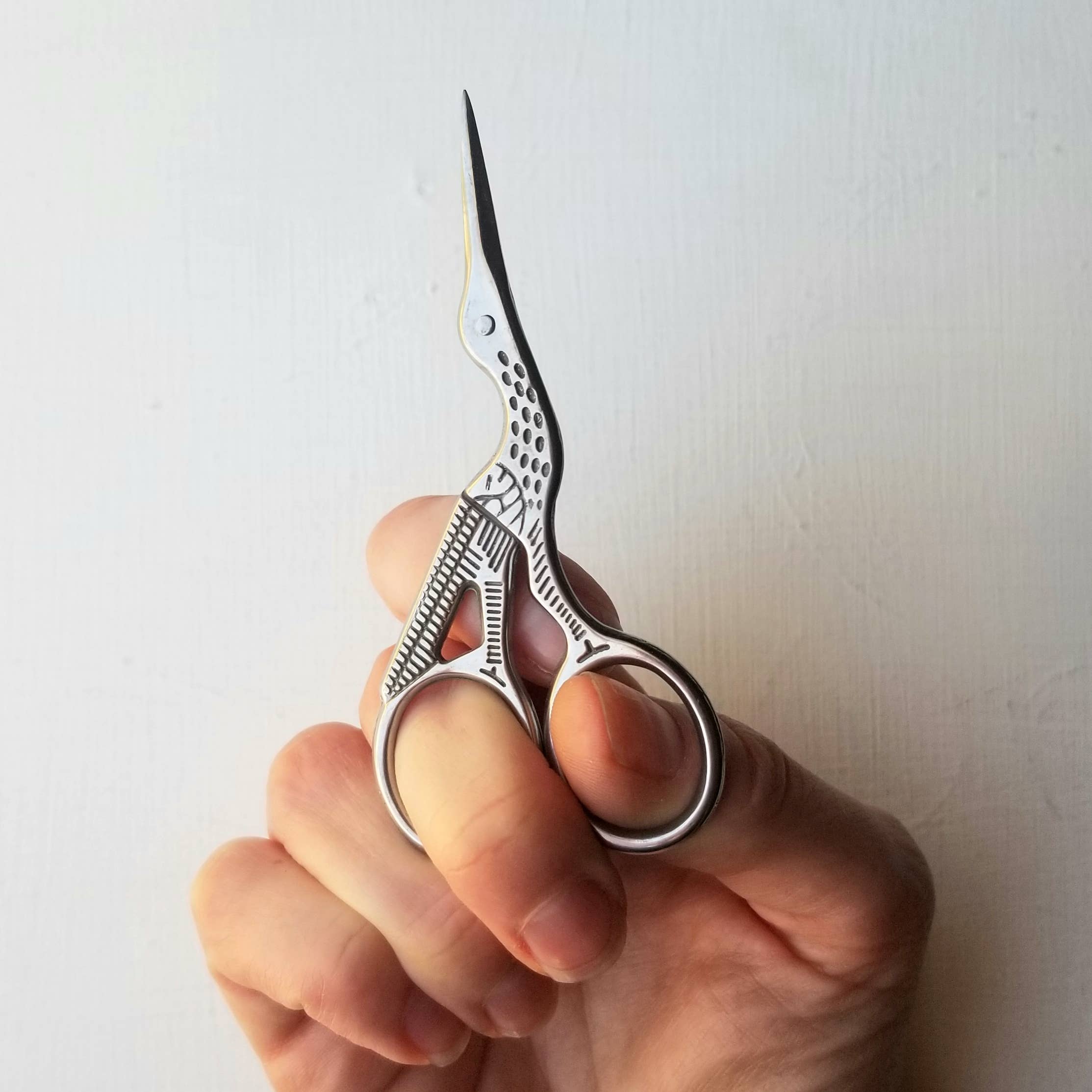 Stork Embroidery Scissors And Cross Stitch Sewing Craft Bird Small Tool Stork Embroidery Scissors And Cross Stitch Sewing Craft Bird Small Tool