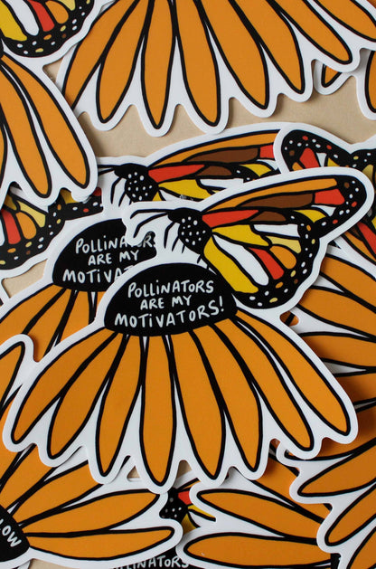 Pollinator Motivator Sticker