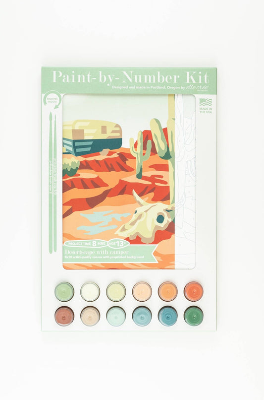 Desertscape Paint-by-Number Kit