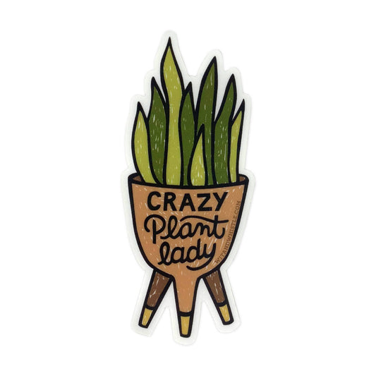 Sticker - Crazy Plant Lady