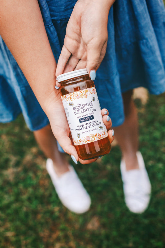 Raw Florida Orange Blossom Honey