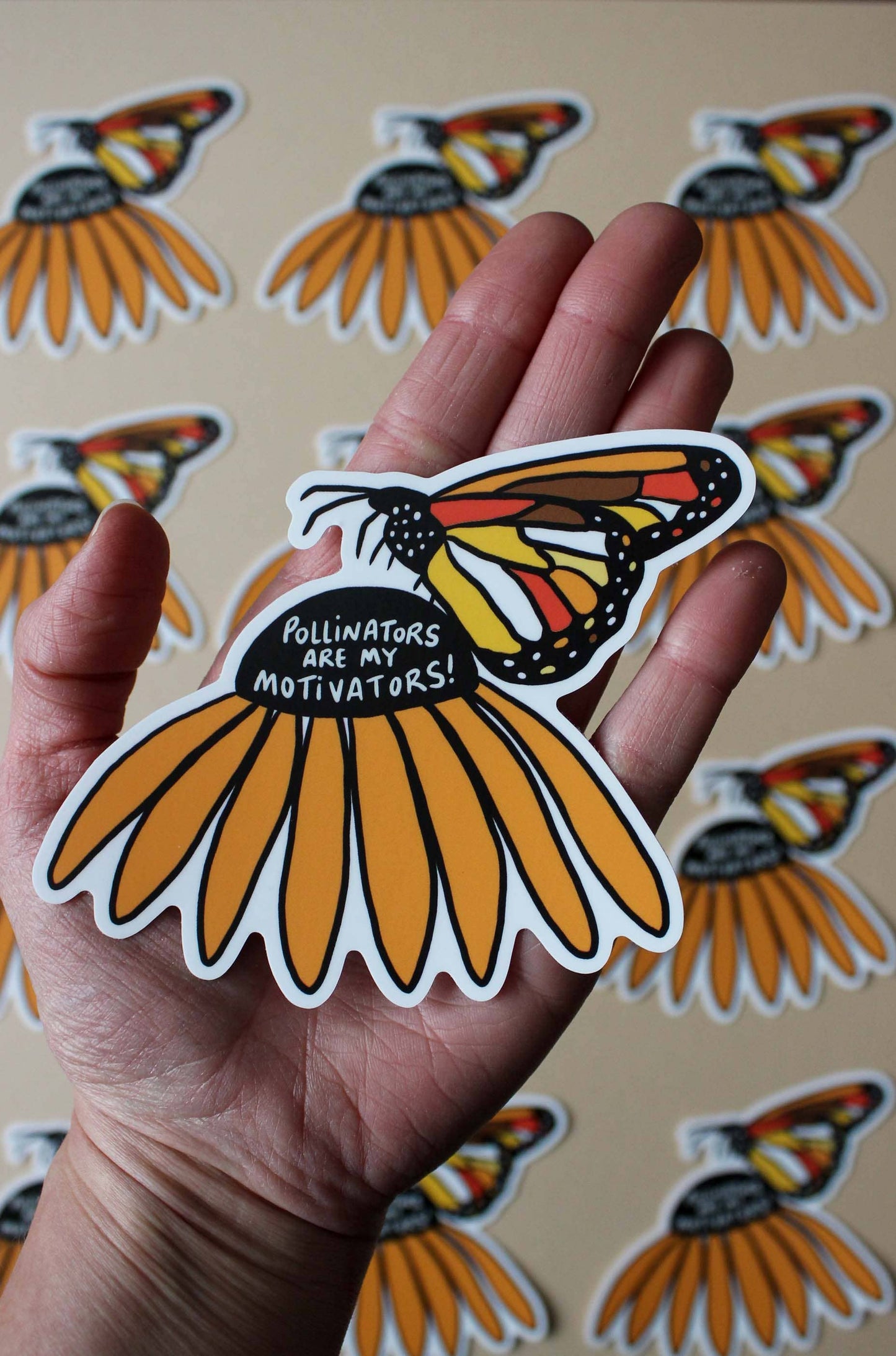 Pollinator Motivator Sticker