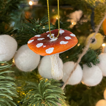 Agaric Fly Mushroom Ornament 5cm